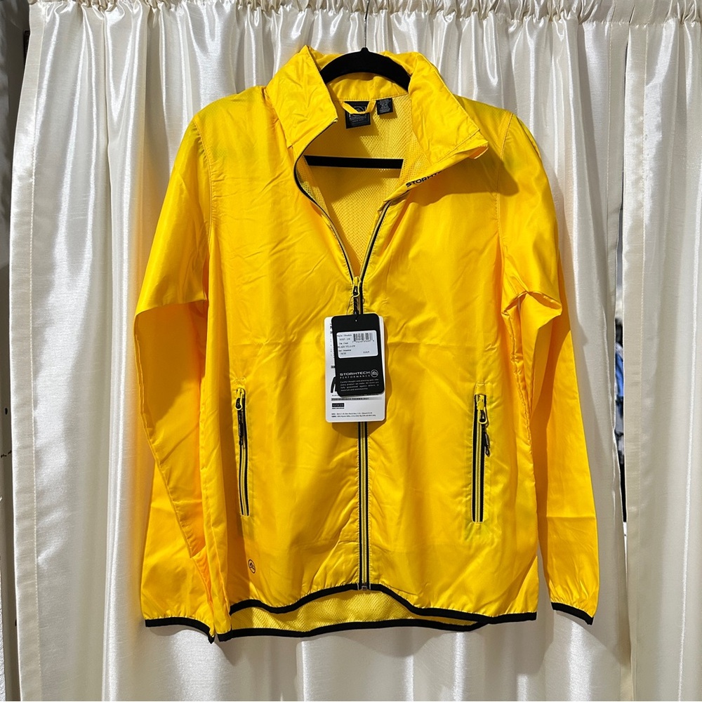 Stormtech Woman’s Bright Yellow Windbreaker
